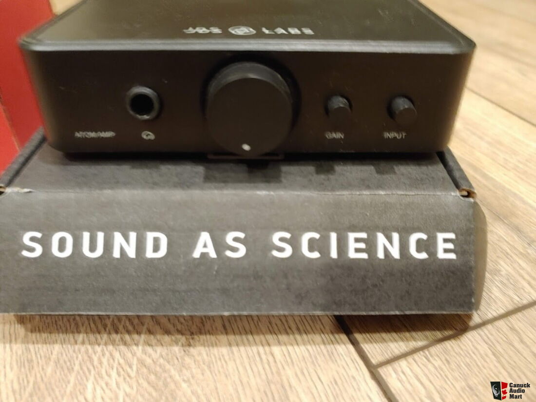 JDS Labs Atom Headphone Amplifier Ultra-Low Noise Made in USA by JDS Labs - American Made
