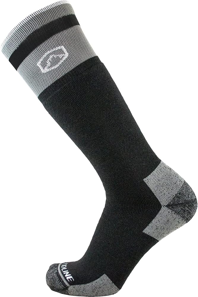Cloudline Merino Wool Mid-Calf Ski and Snowboard Socks by Cloudline Apparel - American Made