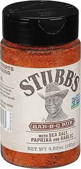 Stubb's Bar-B-Q Spice Rub 4.62 oz by Stubb's - American Made