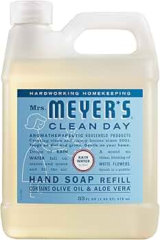 Mrs. Meyer's Clean Day Hand Soap Refill Rain Water 33oz