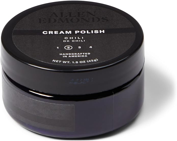 Allen Edmonds Cream Shoe Polish, Chili by Allen Edmonds - American Made