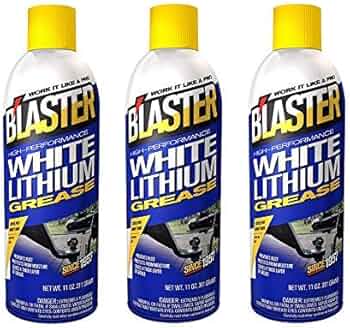 PB Blaster White Lithium Grease Spray, 11 oz, 3-Pack
