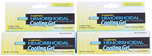 Natureplex Anesthetic Hemorrhoidal Cooling Gel 0.9 oz (2 Pack) – Witch Hazel & Phenylephrine