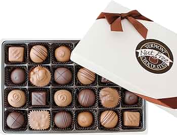 Vermont Nut Free Chocolates Grand Assortment Box 24-Piece by Vermont Nut Free Chocolates - American Made