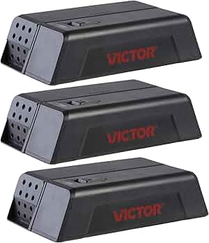 Victor M203 Tin Cat Live Mouse Trap — Multi-Catch Holds Up to 30 Mice by Victor Pest - American Made