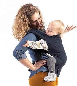 Boba Baby Carrier Classic — Structured Backpack Carrier for Infants to Toddlers, Navy by Boba - American Made