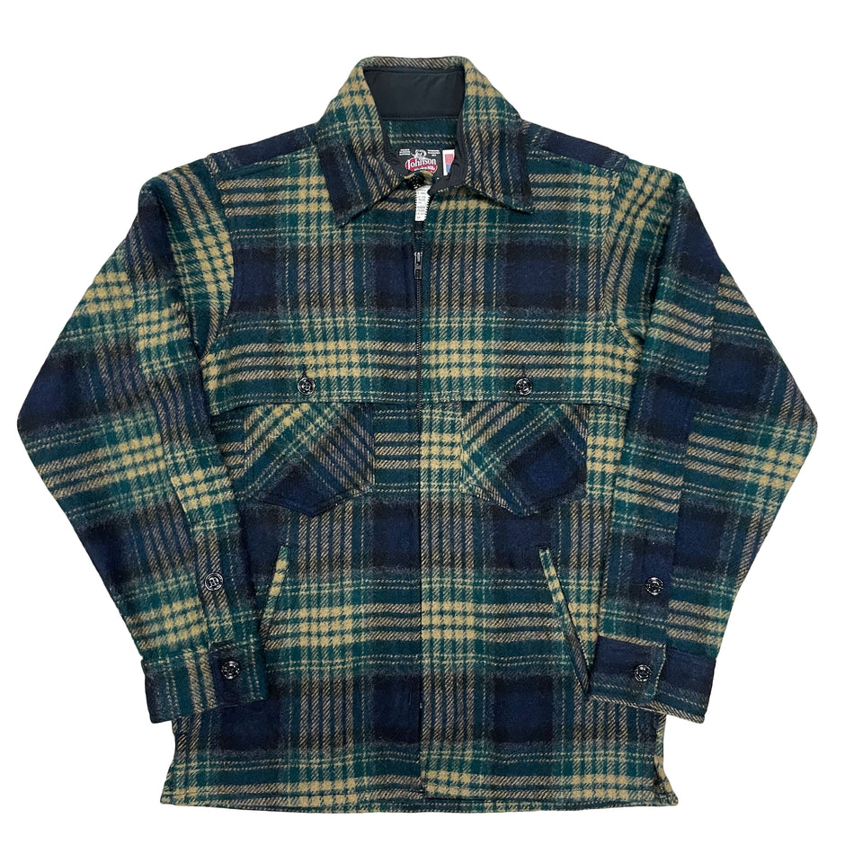 Johnson Woolen Mills Classic Jac Shirt 100% Wool Vermont by Johnson Woolen Mills - American Made