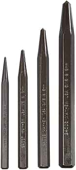 Mayhew Tools Center Punch Set 4-Piece by Mayhew Steel Products - American Made