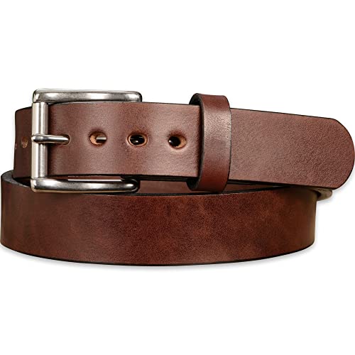 Bullhide Belts Mens Leather Gun Belt 1.5 in Brown 42 in