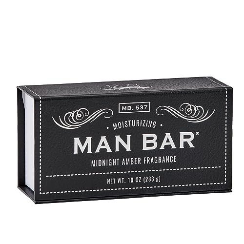San Francisco Soap Company Midnight Amber Fragrance Man Bar - Moisturizing - No Harmful Chemicals - Good for A