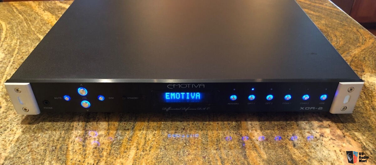 Emotiva XDA-2 Gen3 Multi-Source DAC by Emotiva - American Made