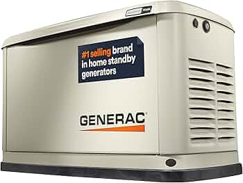 Generac Guardian 10kW Home Standby Generator WiFi Enabled by Generac - American Made