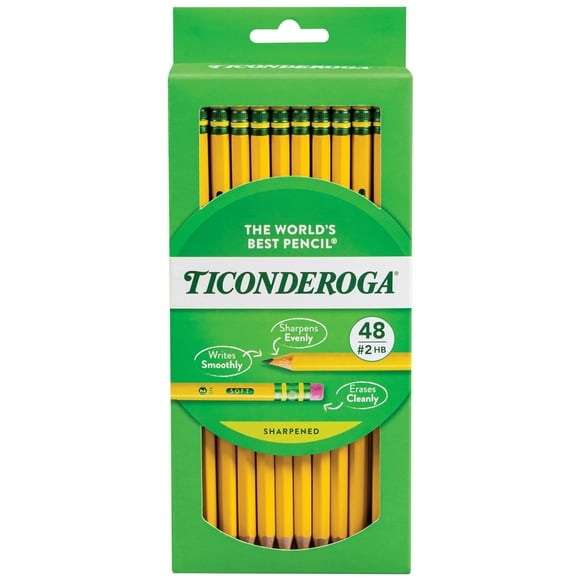 Ticonderoga Colored Pencils 48 Count Assorted Colors by Ticonderoga - American Made
