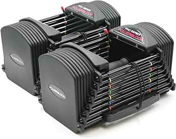 PowerBlock Pro 50 Adjustable Dumbbells 5-50 lbs by PowerBlock - American Made