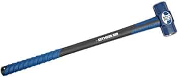 Seymour 41834 16 lb Sledge Hammer Fiberglass Handle Spiral Grip Overstrike