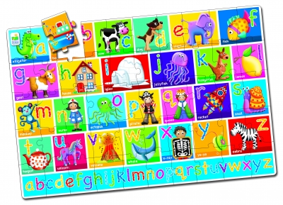 Mudpuppy ABC Alphabet Jumbo Floor Puzzle 25 Pieces Ages 2 Plus by MudPuppy - American Made