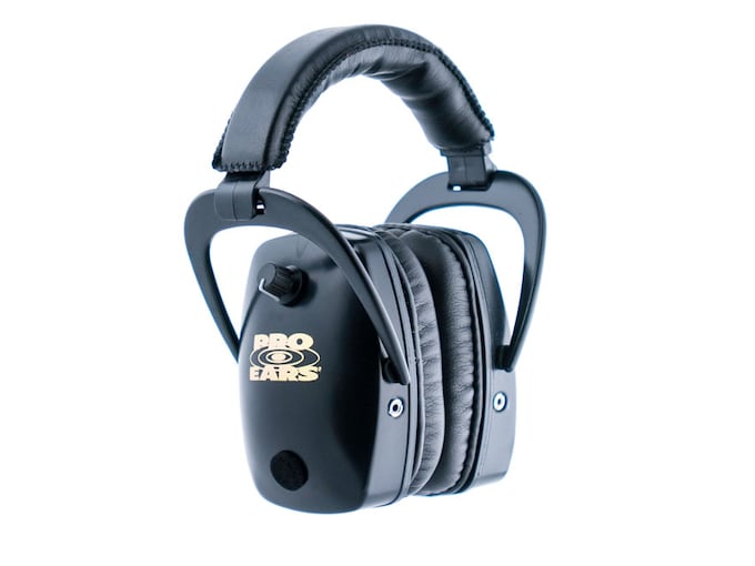 Pro Ears ProSlim Gold Electronic Earmuffs NRR 28 by Pro Ears - American Made