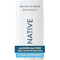 Native Deodorant Sea Salt and Cedar 2.65 Oz by Native - American Made