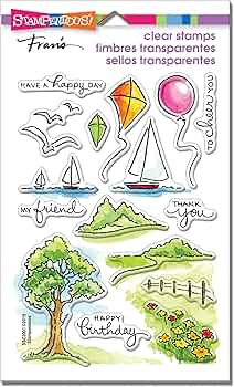 Stampendous Scenic Sampler Clear Stamps Set by Stampendous - American Made