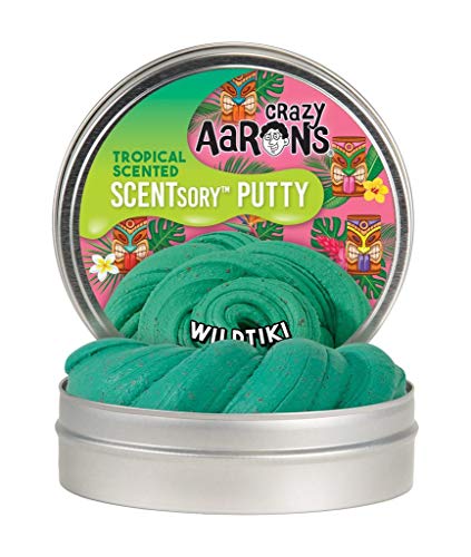Crazy Aaron's SCENTsory Thinking Putty Wildtiki Tropical Watermelon by Crazy Aaron's - American Made