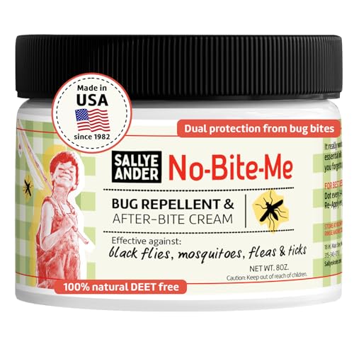 SALLYEANDER No-Bite-Me Natural Bug & Insect Repellent Lotion 8oz