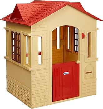 Little Tikes Cape Cottage Playhouse with Working Door and Windows - Tan by Little Tikes - American Made