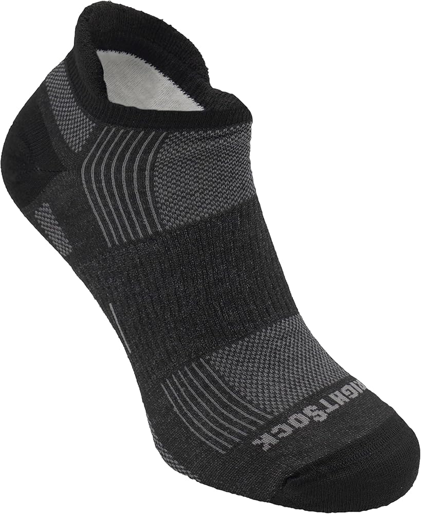Wrightsock Run Tab Running Socks — Anti-Blister No-Show by Wrightsock - American Made