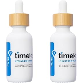 Timeless Skin Care Hyaluronic Acid 100 Percent Pure Serum 2 oz Unisex by Timeless Skin Care - American Made