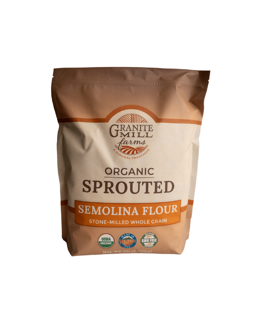 Panhandle Milling Organic Semolina Flour 3lb by Panhandle Milling - American Made