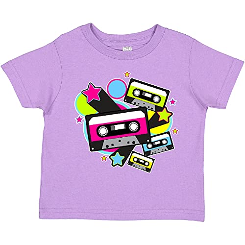 inktastic the 80s Cassette Tapes Toddler T-Shirt 5-6 Lavender 31759
