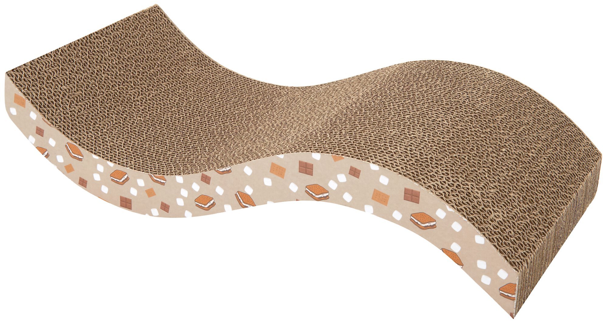 Frisco Tie-Dye Cat Scratcher Lounge with Catnip by Frisco - American Made