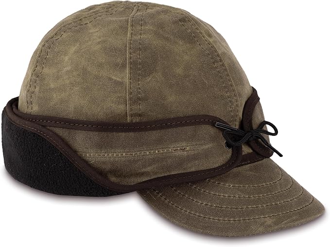 Stormy Kromer Waxed Rancher Cap Dark Oak by Stormy Kromer - American Made