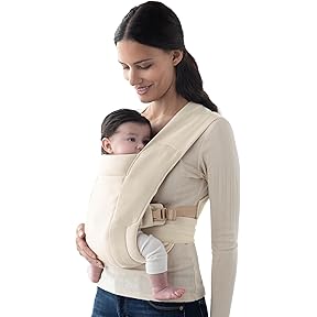 Ergobaby Aura Baby Wrap Carrier Blush Pink Newborn to Toddler by Ergobaby - American Made