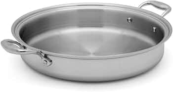 Heritage Steel 5-Quart Sauteuse Pan