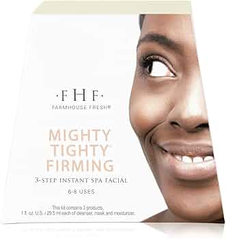 FarmHouse Fresh Mighty Tighty Firming 3-Step Instant Spa Facial Kit by FarmHouse Fresh - American Made