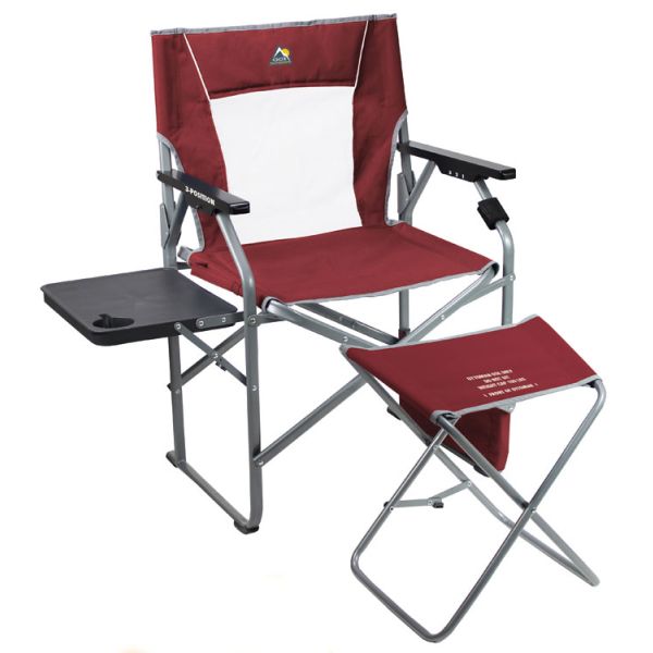 GCI Outdoor Masters Series Director's Chair with Side Table and Ottoman by GCI Outdoor - American Made