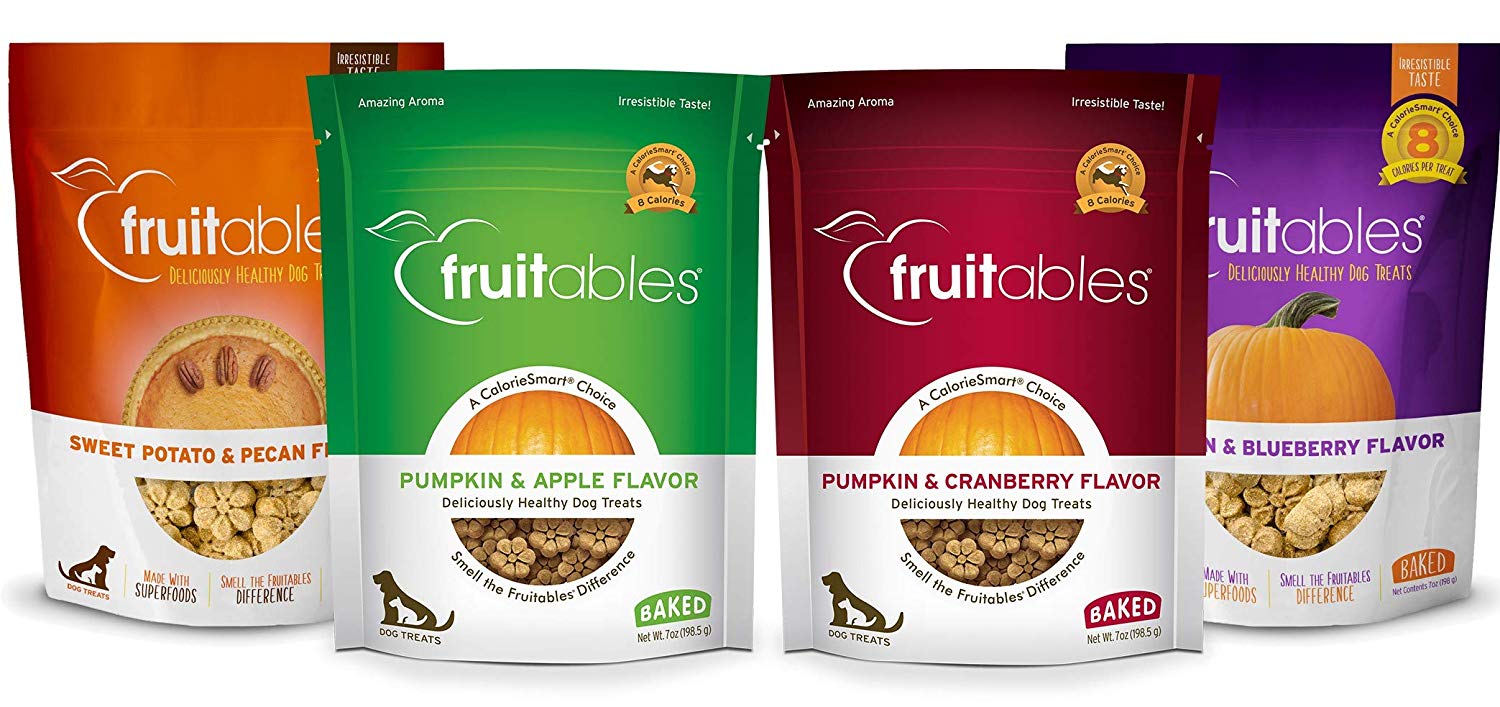 Fruitables Crunch Variety Pack Dog Treats 3-Pack by Fruitables - American Made