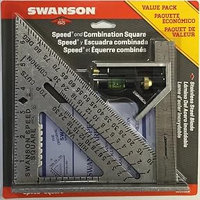 Swanson Tool 5-Piece Carpentry Value Pack by Swanson Tool - American Made