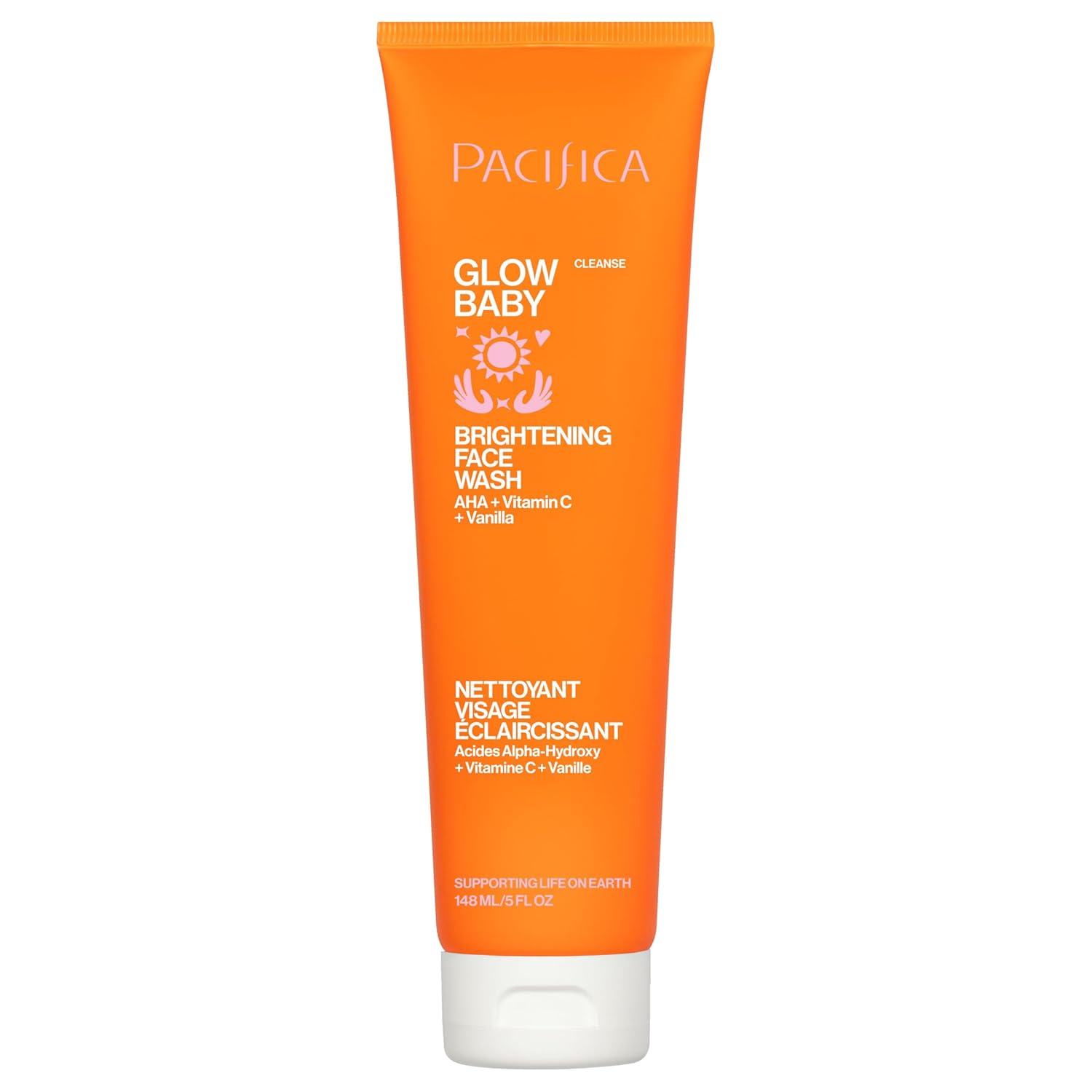 Pacifica Beauty Glow Baby Brightening Facial Cleanser by Pacifica Beauty - American Made