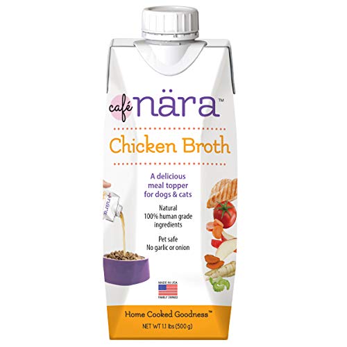 Café Nara Chicken Bone Broth, Topper for Dogs & Cats - 17.6 oz, 1 pack