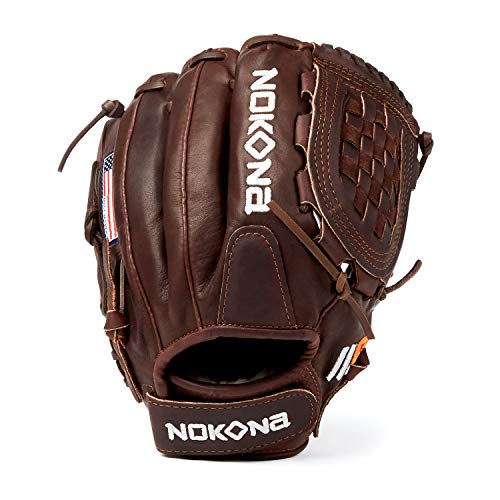 Nokona Alpha S-1150 Baseball Glove 11.5 Inch by Nokona - American Made