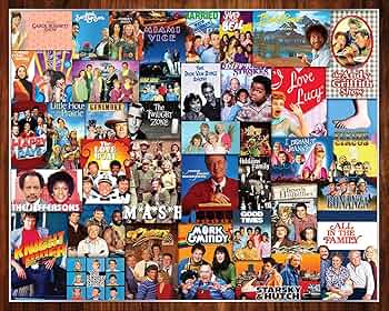 Springbok What's on TV 1000 Piece Jigsaw Puzzle by Springbok Puzzles - American Made