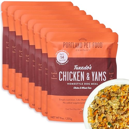 Portland Pet Food Company Fresh, Human Grade Dog Food Topper & Meal 8 Pack by Portland Pet Food Company - American Made