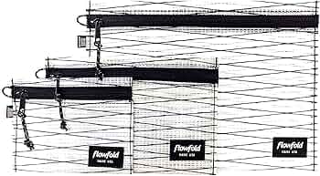 Flowfold Recycled Sailcloth Voyager Pouches Set of 3 Waterproof Bags White by Flowfold - American Made