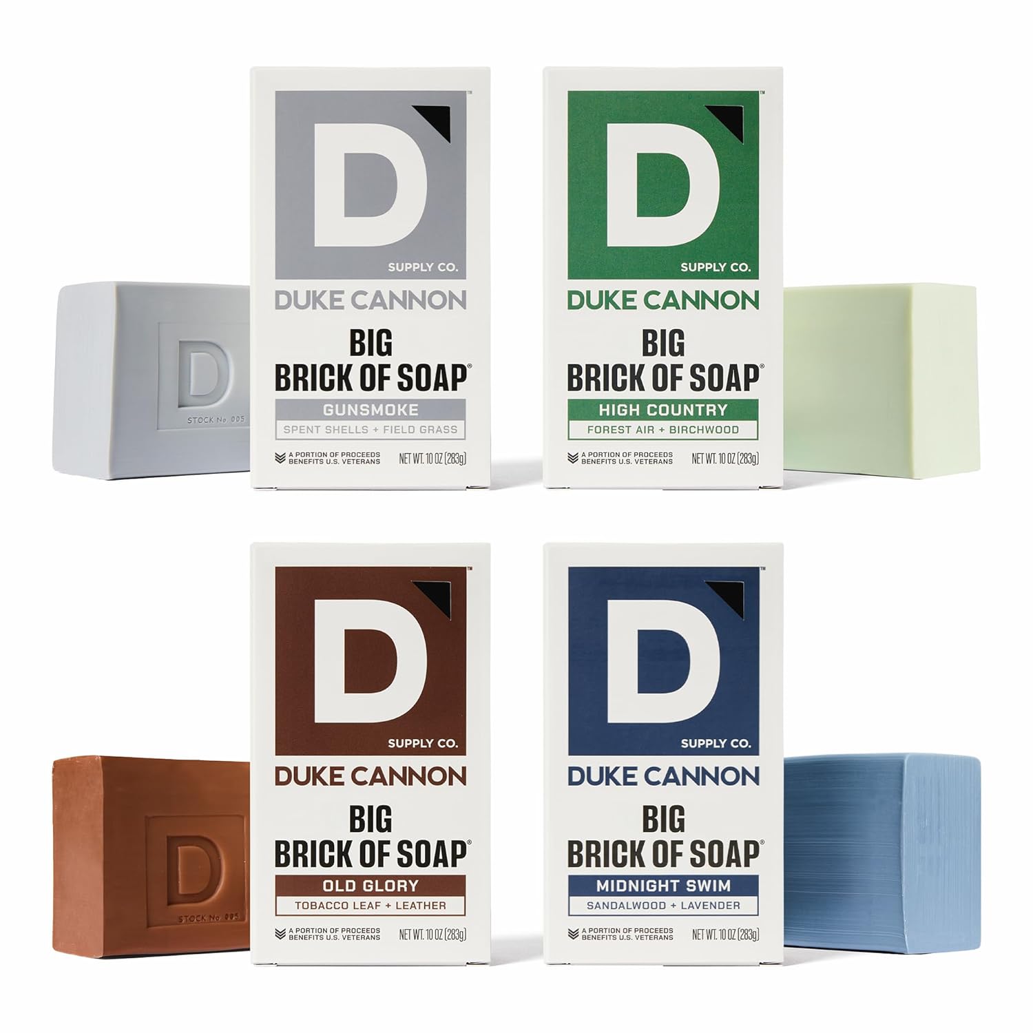 Duke Cannon Big Brick of Soap Variety 4-Pack by Duke Cannon - American Made