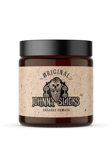 Johnny Slicks Oil Based Pomade for Men, Original, 4 oz