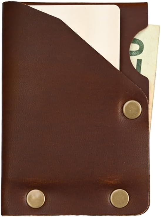 American Bench Craft Leather Front Pocket Minimalist Wallet