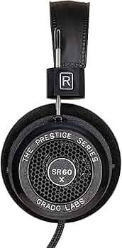 GRADO SR60x Prestige Series Open-Back Headphones by Grado Labs - American Made