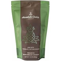 Honolulu Cookie Company Chocolate Chip Macadamia Mini Bites 16oz by Honolulu Cookie Company - American Made