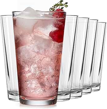 Libbey Bar Essentials Tumbler Set of 6 16 oz by Libbey - American Made